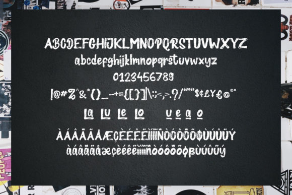 Bastark Font - Preview 2