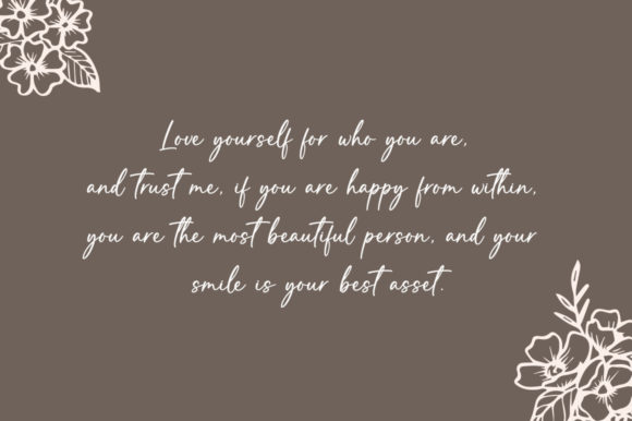 Beautiful Font - Preview 1