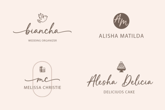 Beautiful Font - Preview 5