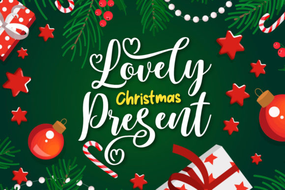 Beloved Christmas Font - Preview 1