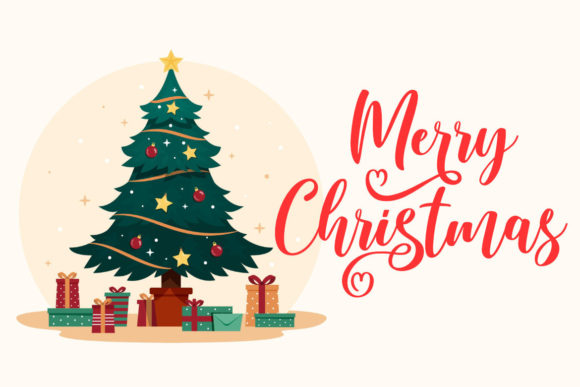 Beloved Christmas Font - Preview 2