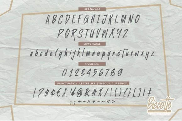 Biscotte Font - Preview 4