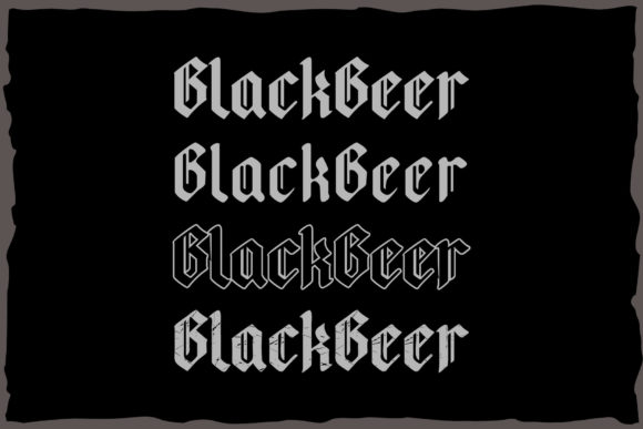 Blackbeer Font - Preview 2