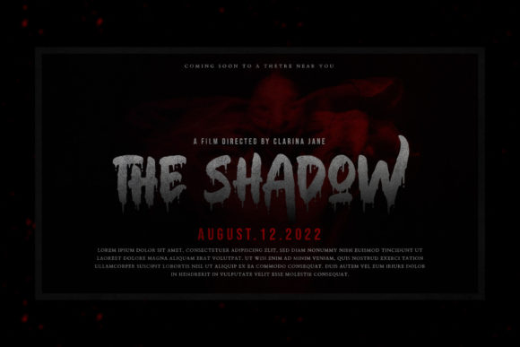 Bloody Scary Font - Preview 6