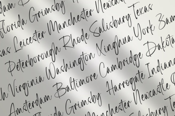 Bluegold Font - Preview 3
