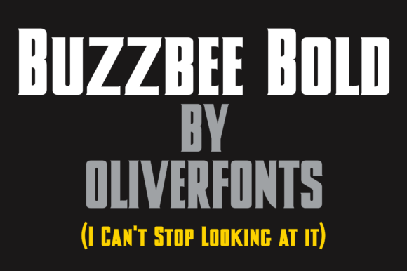 Buzzbee Font - Preview 2