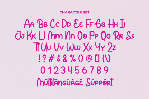 Candy Gum Font - Preview 2