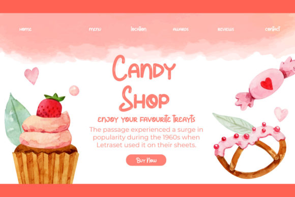 Candy Gum Font - Preview 3