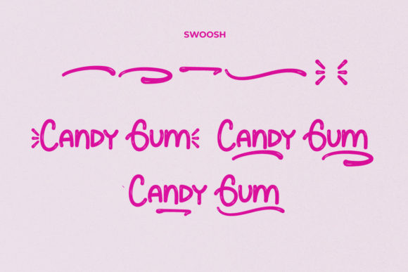 Candy Gum Font - Preview 5