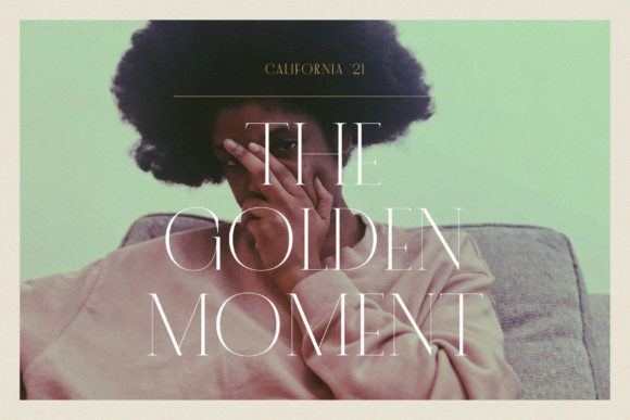 Cannia || Ligature Typeface Font - Preview 1