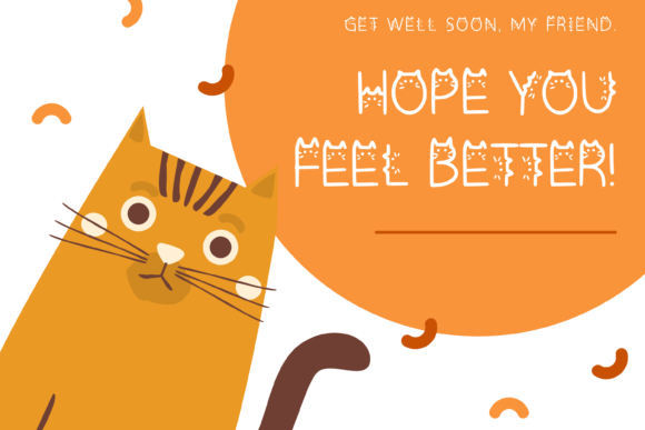 Cattie Font PNG with transparent background - Preview 4
