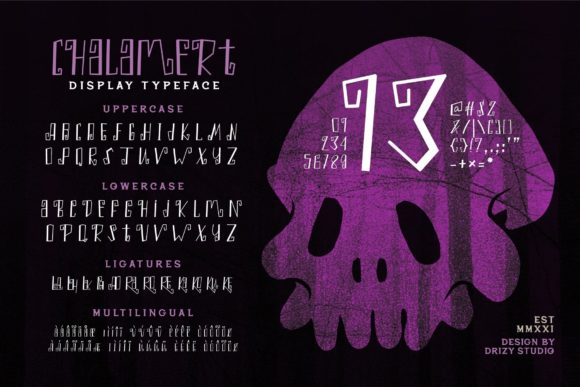 Chalamert Font - Preview 1
