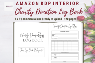 Charity Donation Log Book Graphic by allaboutkdp · Creative Fabrica