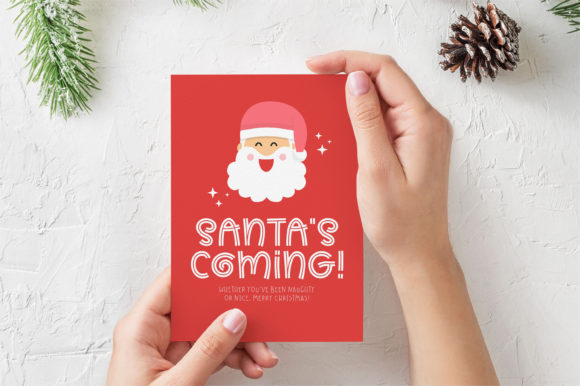 Christmas Candy Font - Preview 2