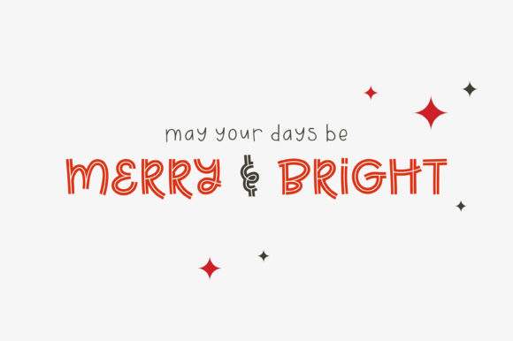Christmas Candy Font - Preview 4