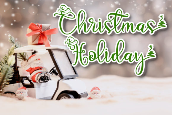 Christmas Fancy Font - Preview 3