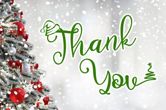 Christmas Fancy Font - Preview 6