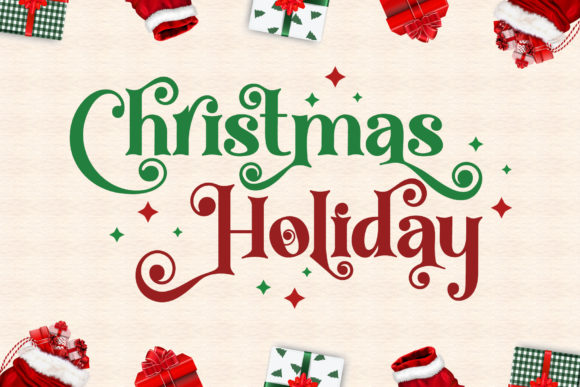 Christmas Knowing Font - Preview 2