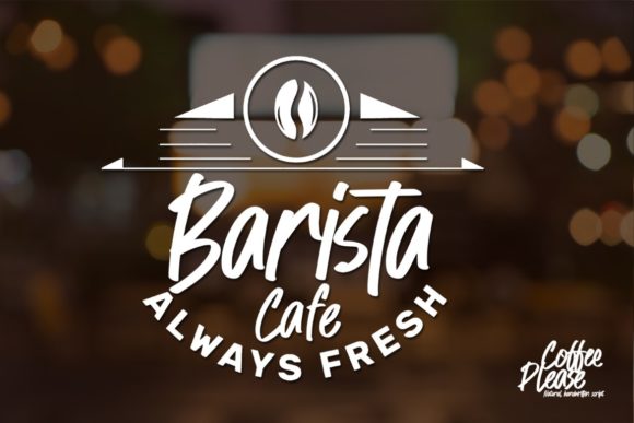 Coffee Please Font - Preview 1