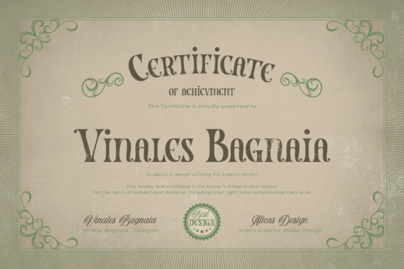 Corte Muerta Font font preview - 3