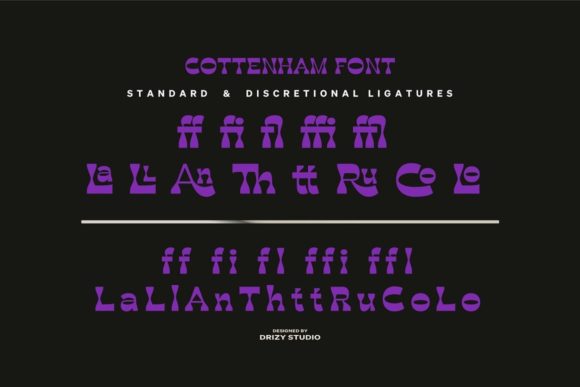 Cottenham Font - Preview 2