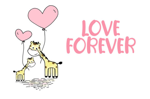 Cute Love Font - Preview 3