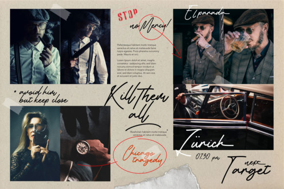 Danny Brassco Font - Preview 1