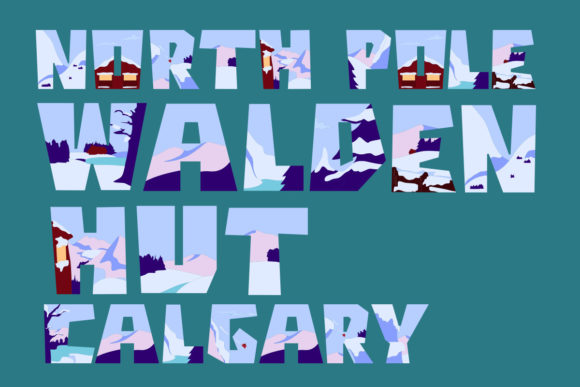 Decolite Winter Font - Preview 1