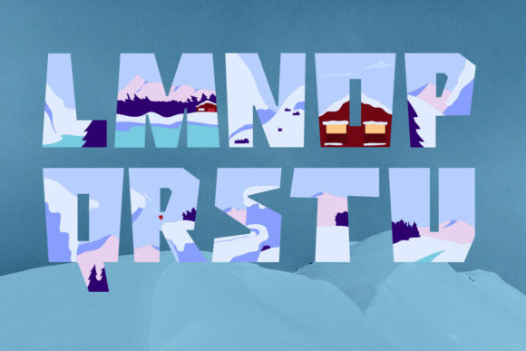 Decolite Winter Font - Preview 3