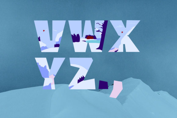 Decolite Winter Font - Preview 4