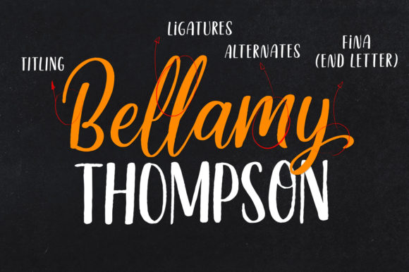 Delight Lettering Font - Preview 1
