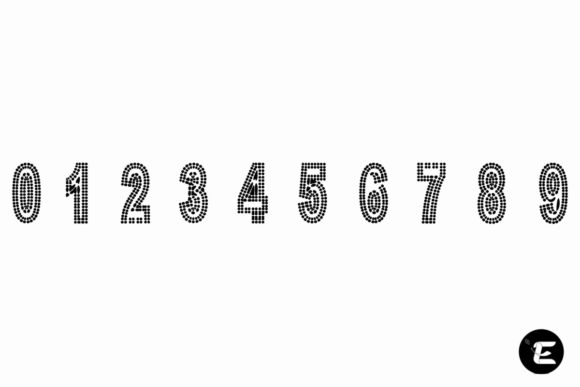 Dotted Line Font - Preview 4