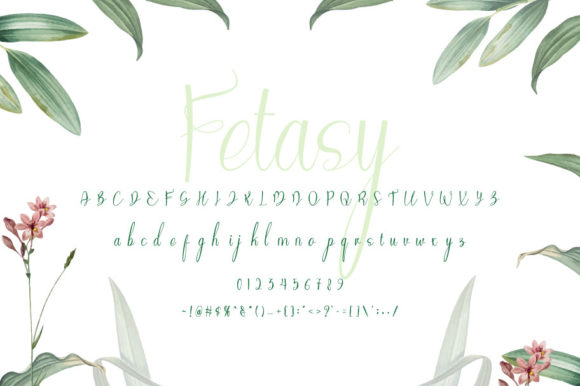 Fetasy Font - Preview 2