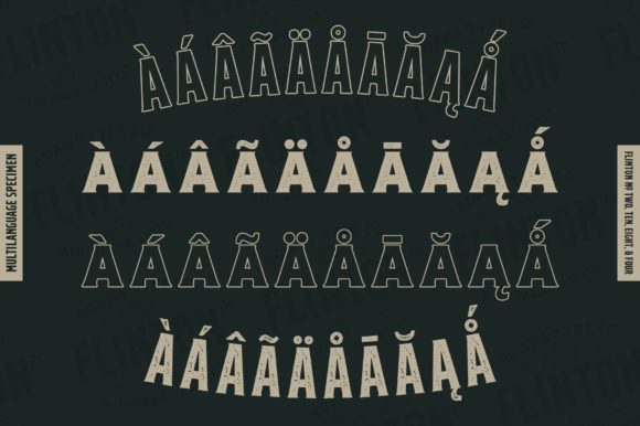 Flinton Family Font - Preview 4