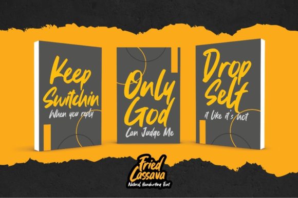 Fried Cassava Font - Preview 4