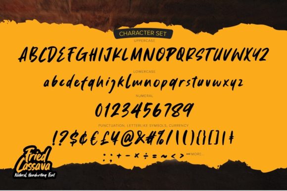 Fried Cassava Font - Preview 6