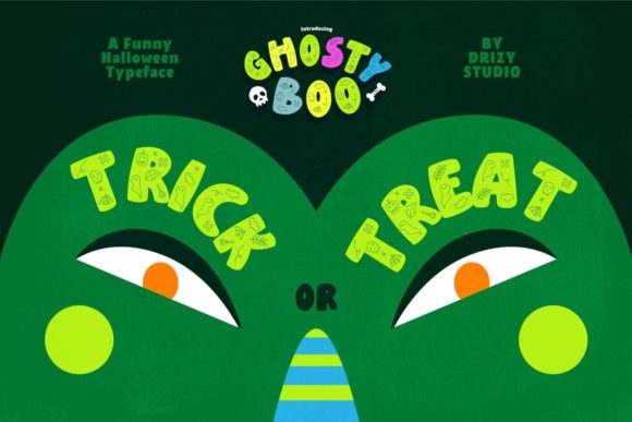 Ghosty Boo Font - Preview 1