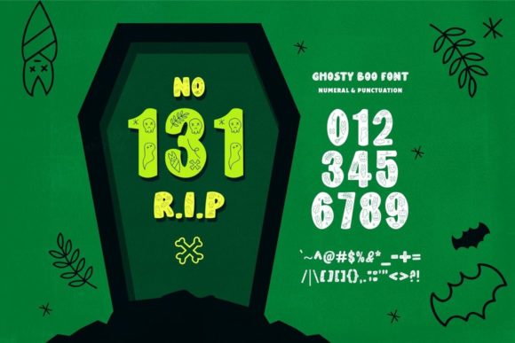 Ghosty Boo Font - Preview 6