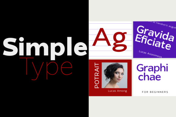Giane Gothic Sans Font PNG with transparent background - Preview 1