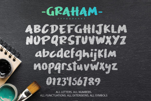 Graham Typography Font - Preview 1