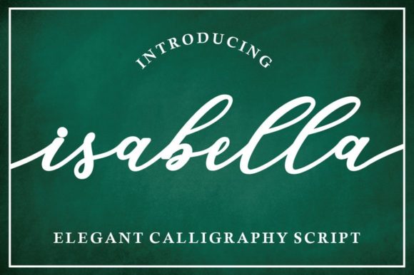 Isabella Script & Handwritten Font By Musafir LAB