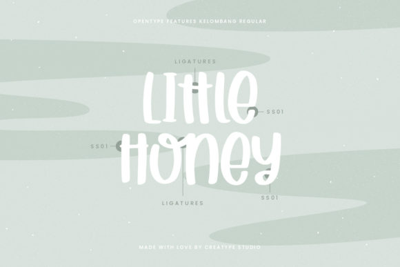 Kelombang Font PNG with transparent background - Preview 6