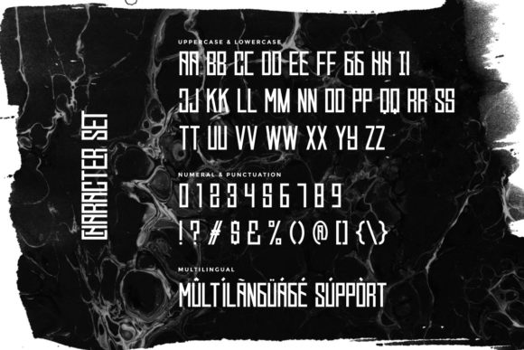Lastborn Font PNG with transparent background - Preview 4