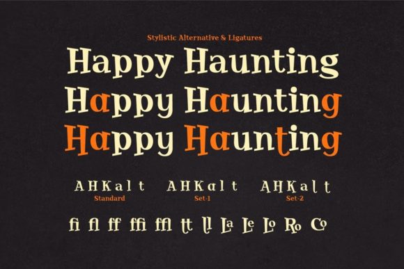 Latterol Font PNG with transparent background - Preview 4