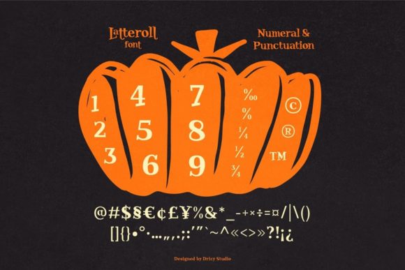 Latterol Font PNG with transparent background - Preview 5
