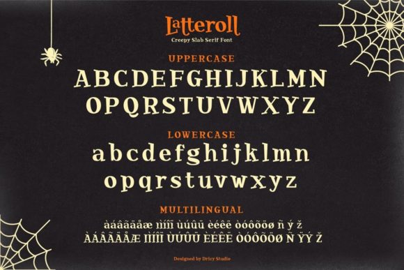 Latterol Font PNG with transparent background - Preview 6