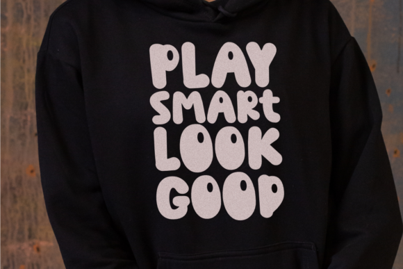 Let's Hoop Font PNG with transparent background - Preview 1