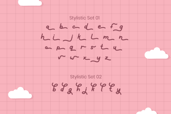 Lovely Sonia Font PNG with transparent background - Preview 3
