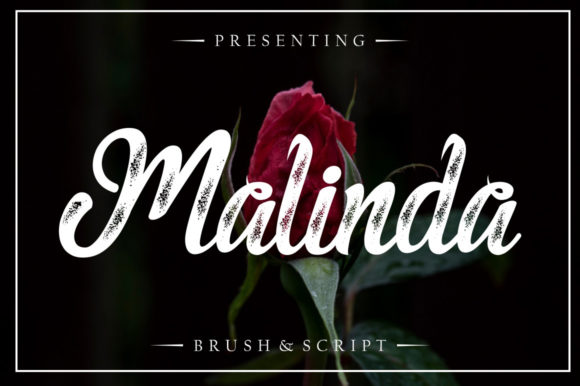 Malinda Script & Handwritten Font By Musafir LAB
