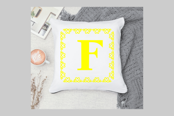 Monogram Love Baby Font PNG with transparent background - Preview 2
